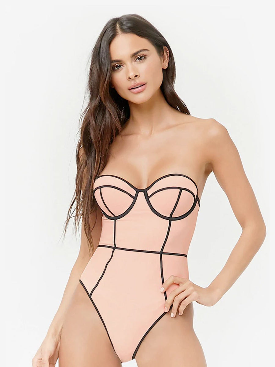 Blue Lace Long Sleeve Dress