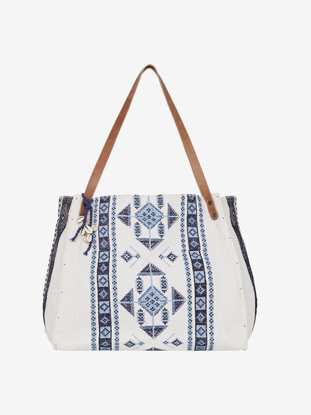 Rose Chain Print Dobby  Check