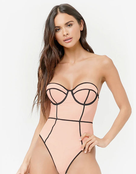 Blue Lace Long Sleeve Dress